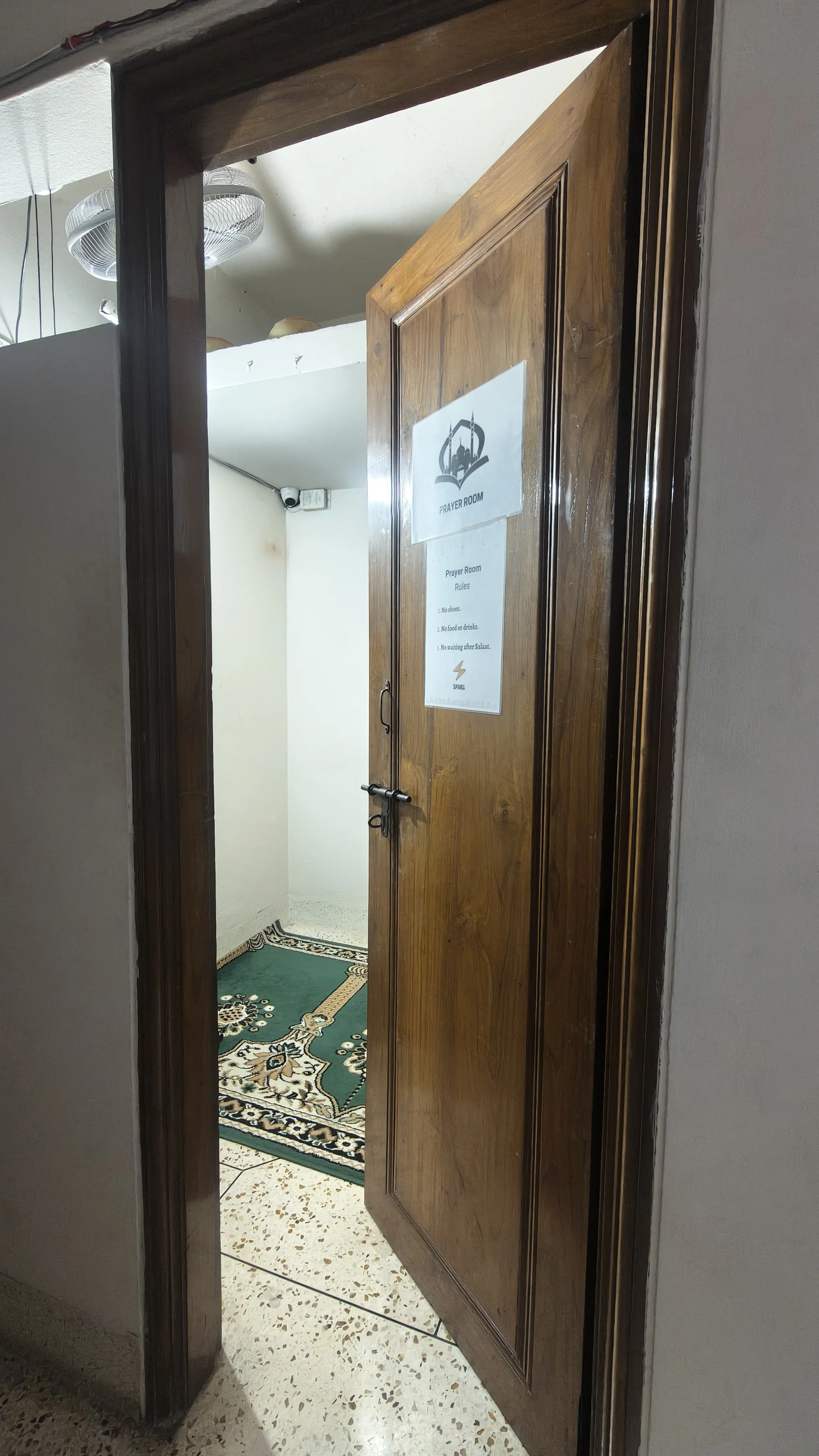 Prayer room